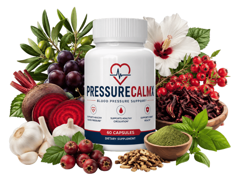 PressureCalmX® with natural heart-healthy ingredients
